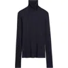 Totême High-neck Pullover In Black