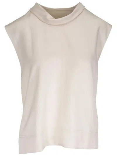 TOTÊME TOTEME HIGH NECK TOP CLOTHING