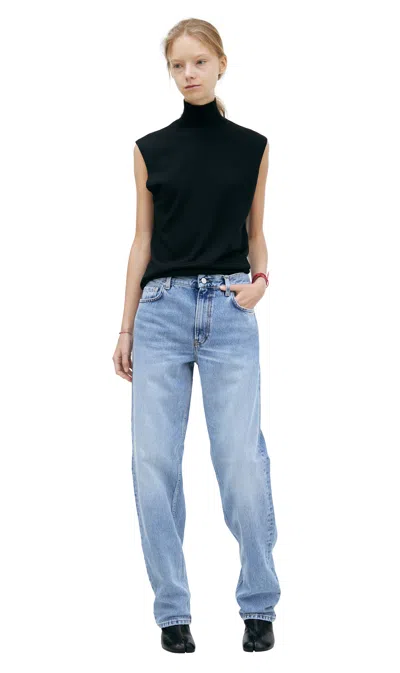 Totême High Rise Jeans In Blue