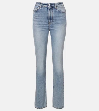 Totême High-rise Slim Jeans In Blue