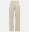 Totême Toteme Women Grey Denim Twisted Seam Jeans In Grey