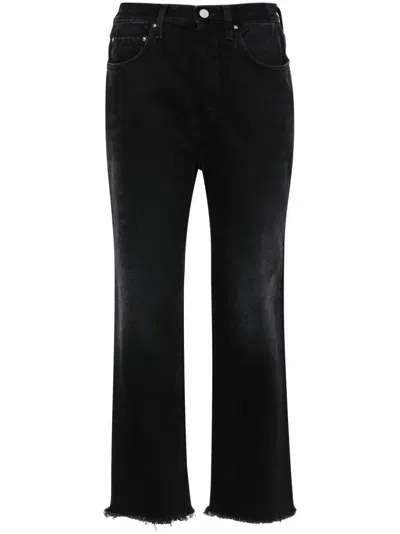 TOTÊME HIGH-RISE STRAIGHT-LEG JEANS