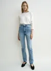 Totême High Slim Denim True Vintage In Blue