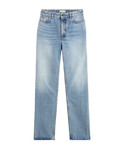 Totême High Slim Denim True Vintage In Blue