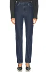 Totême High Slim Leg In Blue
