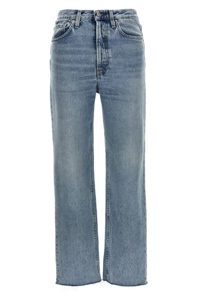 Totême High Waist Jeans In Blue