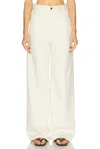 Totême Off-white Wide-leg Jeans In White
