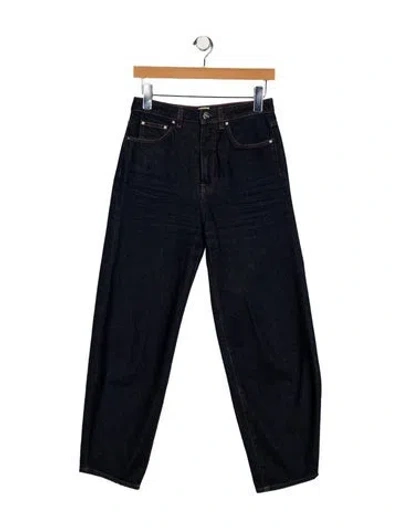 Pre-owned Totême High-rise Skinny Leg Jeans In Blue