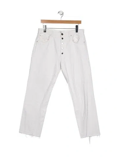 Pre-owned Totême High-rise Straight Leg Jeans In Blue