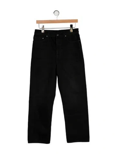 Pre-owned Totême High-rise Straight Leg Jeans In Blue