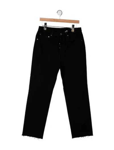 Pre-owned Totême High-rise Straight Leg Jeans W/ Tags In Black