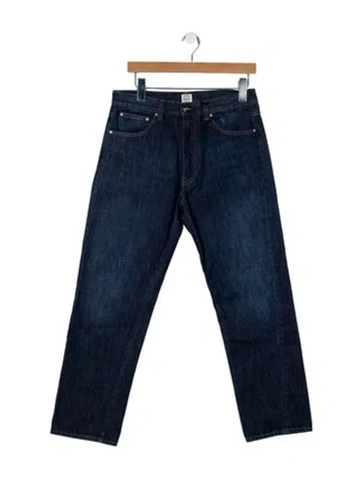 Pre-owned Totême High-rise Straight Leg Jeans W/ Tags In Blue