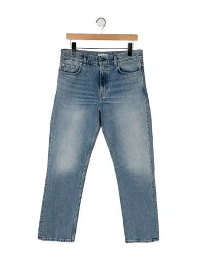 Pre-owned Totême High-rise Straight Leg Jeans W/ Tags In Blue