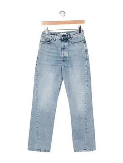 Pre-owned Totême High-rise Straight Leg Jeans W/ Tags In Blue