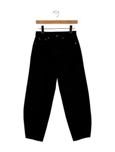 Pre-owned Totême High-rise Wide Leg Jeans In Black