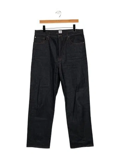 Pre-owned Totême High-rise Wide Leg Jeans In Blue