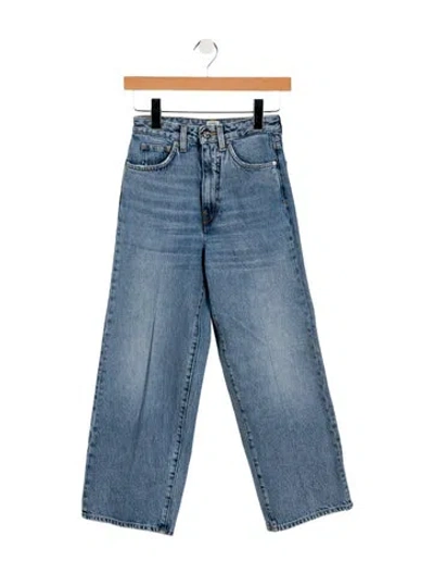 Pre-owned Totême High-rise Wide Leg Jeans In Blue