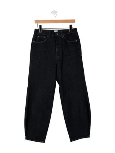 Pre-owned Totême High-rise Wide Leg Jeans In Blue