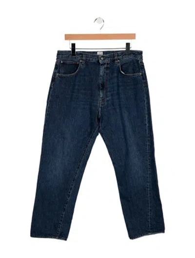 Pre-owned Totême High-rise Wide Leg Jeans In Blue