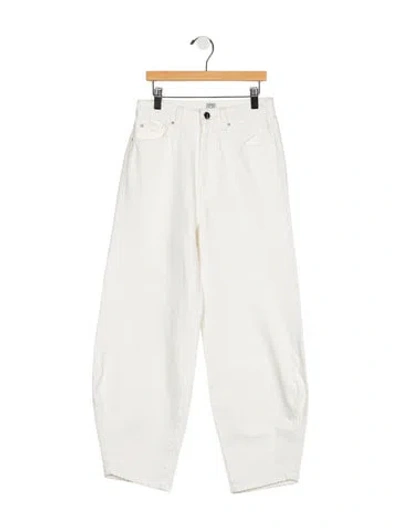 Pre-owned Totême High-rise Wide Leg Jeans In Blue