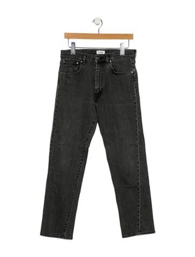 Pre-owned Totême High-rise Wide Leg Jeans In Gray