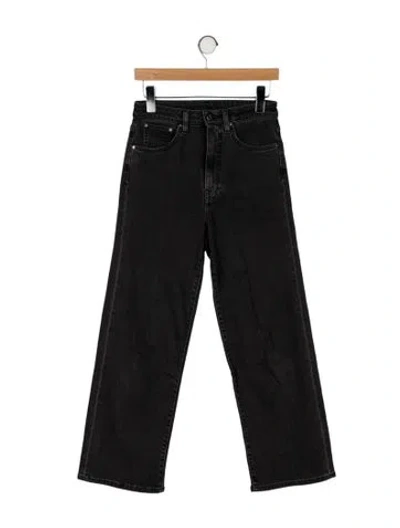 Pre-owned Totême High-rise Wide Leg Jeans In Gray