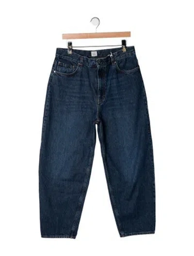 Pre-owned Totême High-rise Wide Leg Jeans W/ Tags In Blue