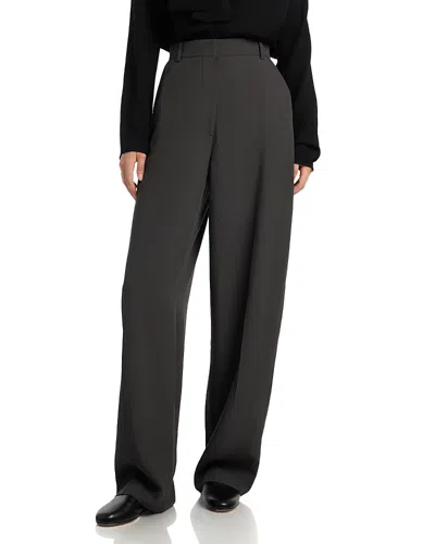 Totême High-waist Trousers In Black
