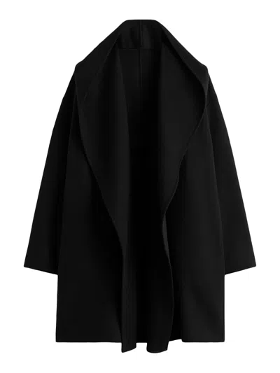 Totême Hoodie Coat Black