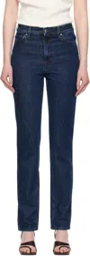 Totême Indigo High Slim Jeans