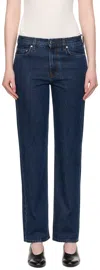 Totême Indigo Low Straight Jeans