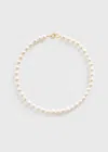 Totême Infinity Pearl Choker White In White