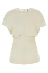 Totême Toteme Ivory Viscose Blend Top In Neutral