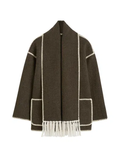 TOTÊME JACKET BROWN