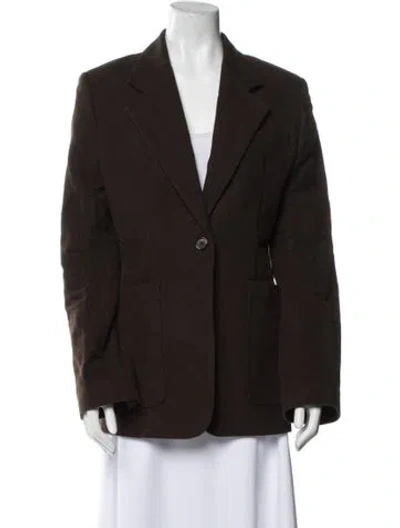 Pre-owned Totême Jacket In Brown