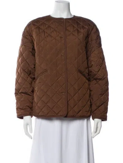 Pre-owned Totême Jacket In Brown