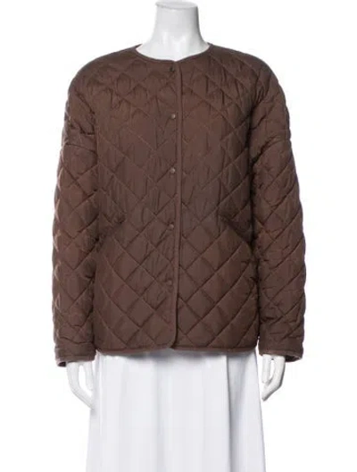Pre-owned Totême Jacket In Brown