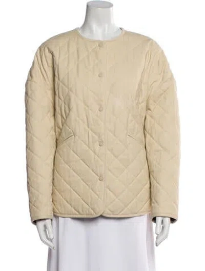Pre-owned Totême Jacket In Neutral