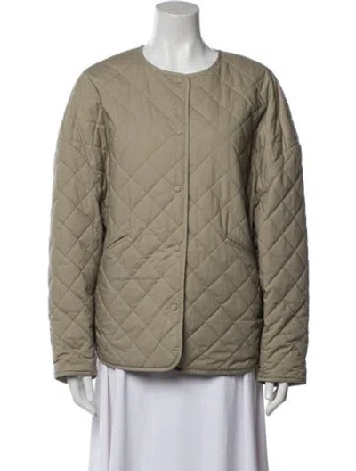 Pre-owned Totême Jacket In Neutral