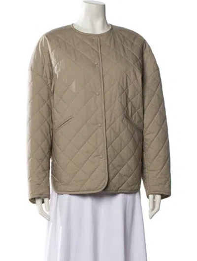 Pre-owned Totême Jacket In Neutral