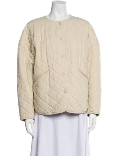 Pre-owned Totême Jacket In Neutral