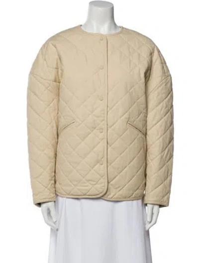 Pre-owned Totême Jacket In Neutral