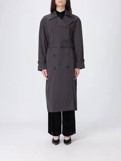 Totême Raincoat Woman Toteme In Gray