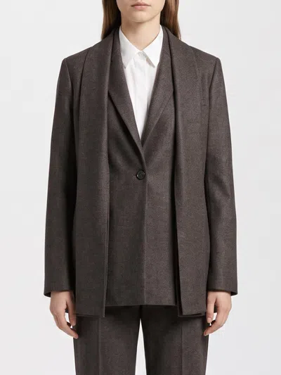 Totême Toteme Jacket Woman Color Dove Grey In Gray
