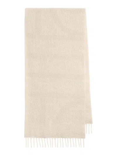 TOTÊME JACQUARD SCARF WITH MONOGRAM