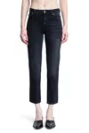 Totême Low-tapered Jeans In Black