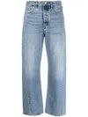 Totême High-waist Straight-leg Jeans In Blue