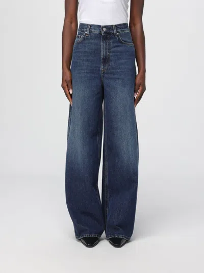 Totême Jeans Toteme Woman Color Denim In Blue