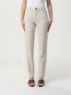 Totême Toteme High-waisted Cropped Jeans In White