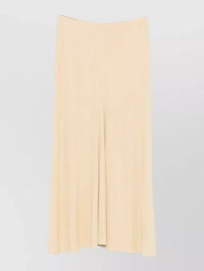 Totême Jersey Halter Neck Sleeveless Maxi Dress In Neutral